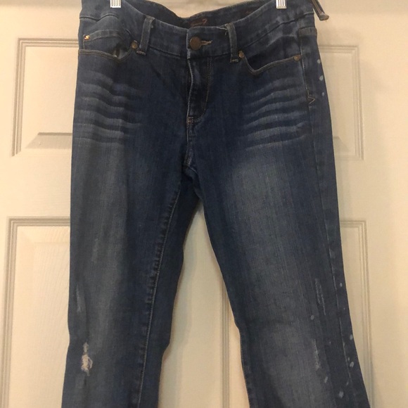 Seven7 jeans with embroidered back pockets - Picture 3 of 3